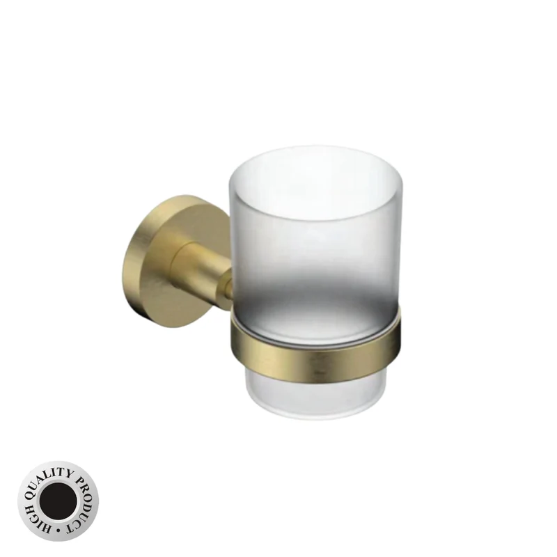 Coloseo Series 6pcs Set - Bathroom Accessories (Gunmetal / Matte Gold)