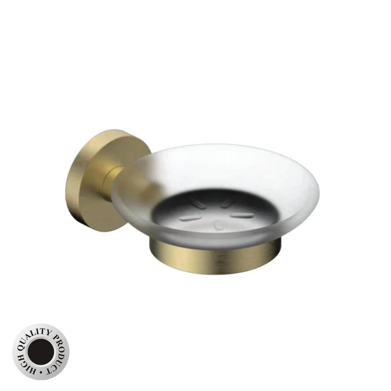 Coloseo Series 6pcs Set - Bathroom Accessories (Gunmetal / Matte Gold)