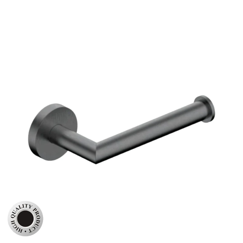 Coloseo Series 6pcs Set - Bathroom Accessories (Gunmetal / Matte Gold)