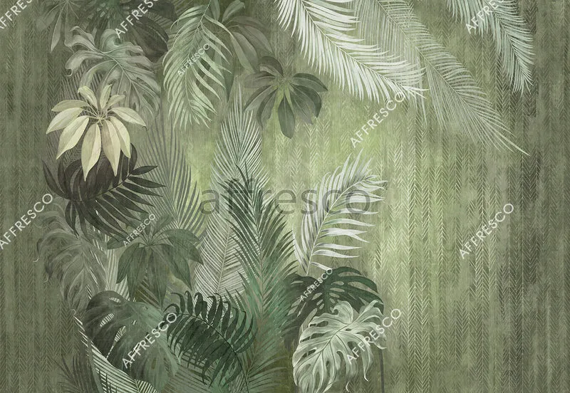 Murals, Frescoes and photo wallpaper. Tropics Art. ID136025