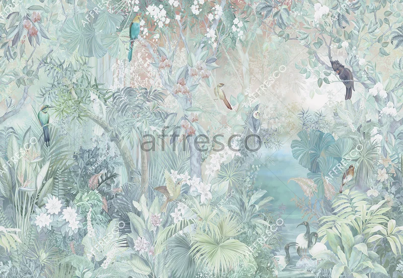 Murals, Frescoes and photo wallpaper. Tropics Art. ID136024