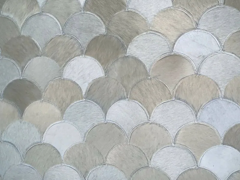 DEKOLAND - Shell Rug White