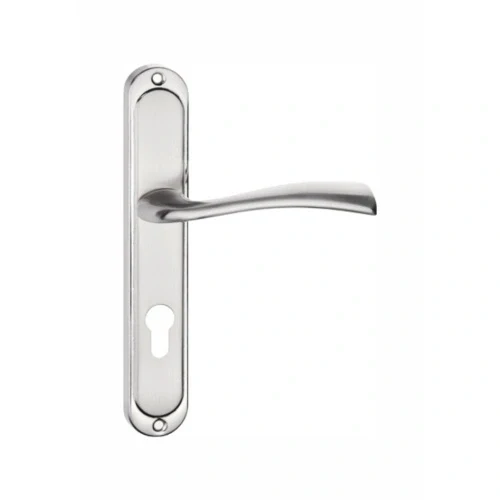 Aluminum Door Handle On Iron Plate(240*40*1.0mm)