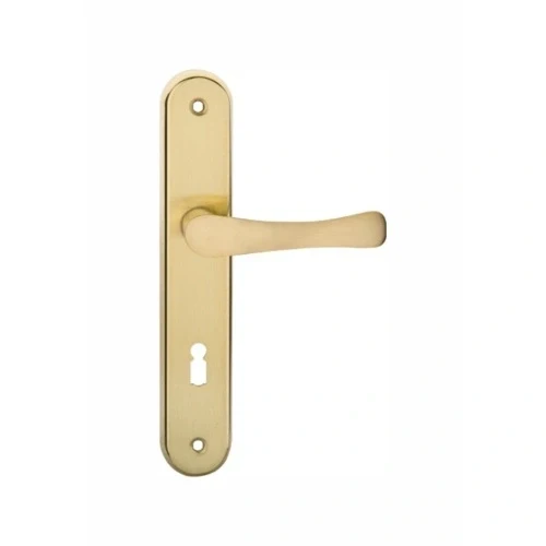 Aluminum Door Handle On Iron Plate(240*40*1.0mm)
