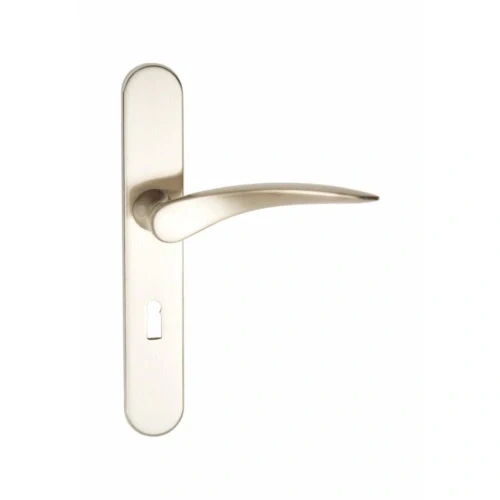 Aluminum Door Handle On Iron Plate(240*40*1.0mm)