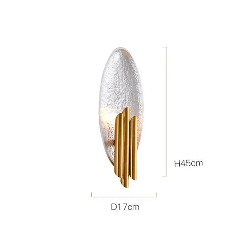 Creative Gold/Silver Body Wall Lamp