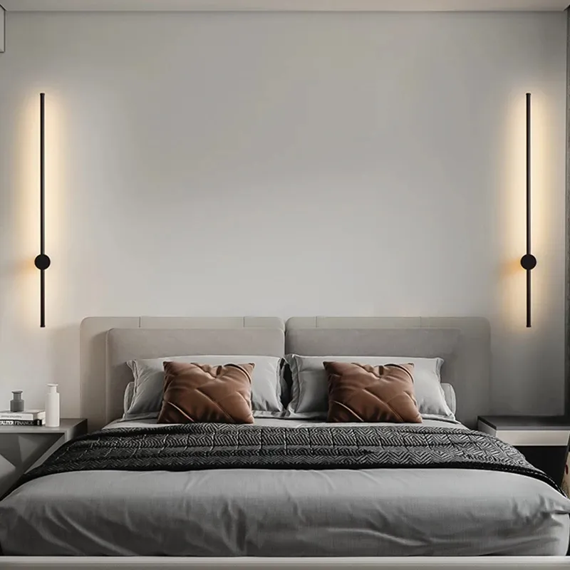 Modern metal tube pipe up down LED wall lamps for living room toilet foyer Dining room bathroom Kitchen Bedroom home Decor