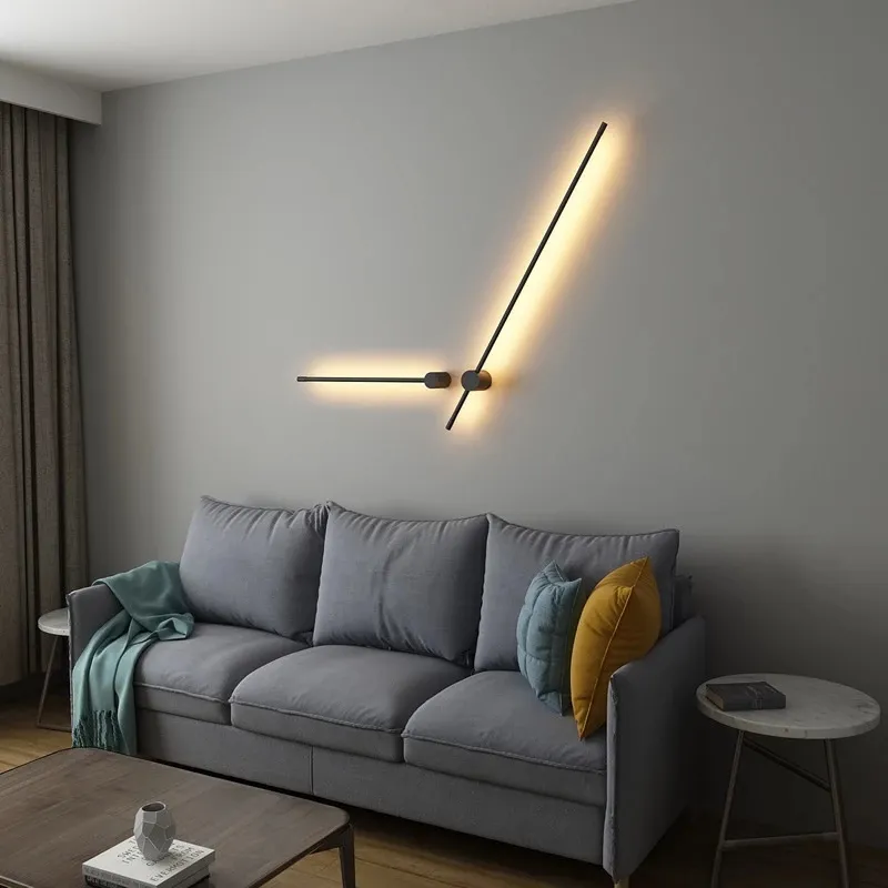 Modern metal tube pipe up down LED wall lamps for living room toilet foyer Dining room bathroom Kitchen Bedroom home Decor