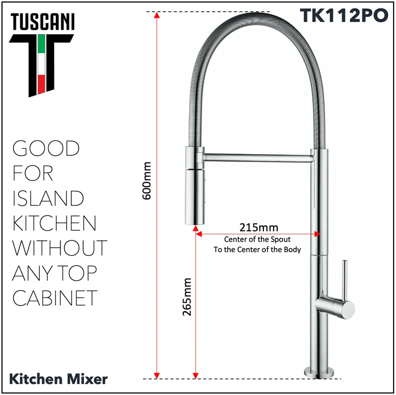 TK112PO - Kitania Series Kitchen Mixer