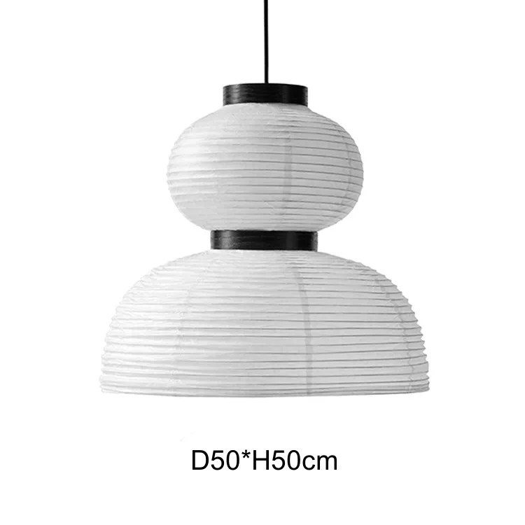 Chandelier Pendant Light Style Rice Paper Modern LED