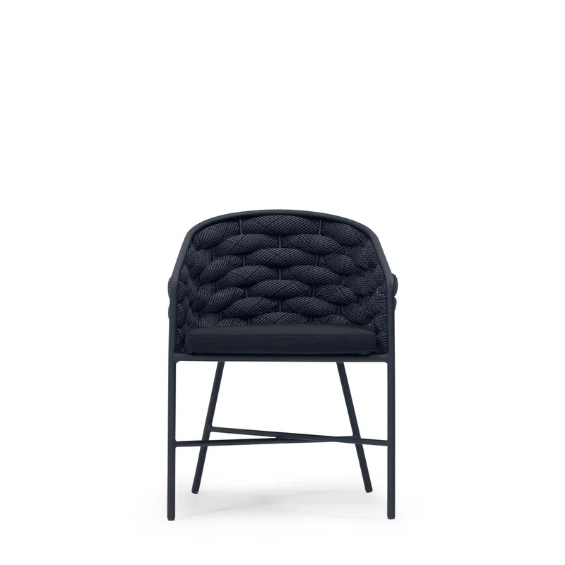 Ovate 623- Premium Aluminium & Rope Accent Chair