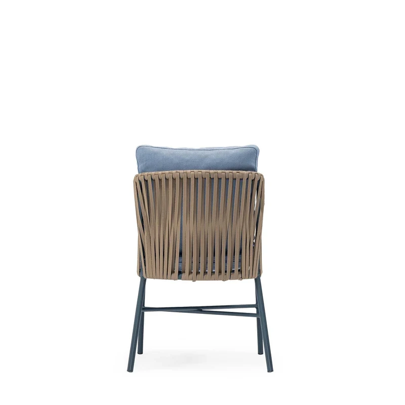 Sancrea Canada 621- Aluminium & Rope Accent Chair