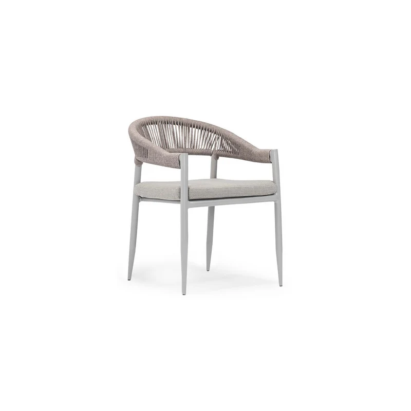 Sancrea Akdeniz 634 - Aluminium & Rope Accent Chair