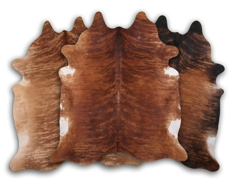 DEKOLAND - Pampa Brindle Brown Cowhide