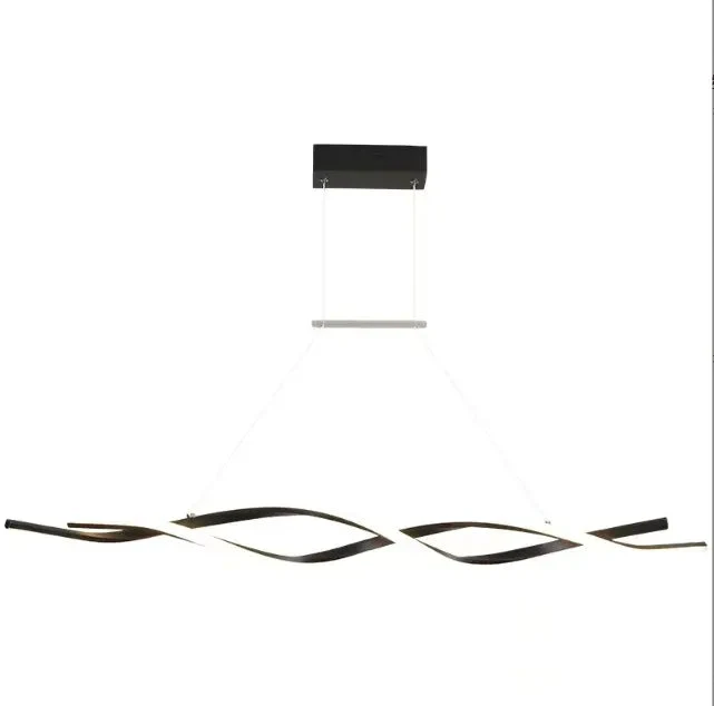 Nordic modern minimalist restaurant chandelier bar table lamps hotel front desk studio chandelier led strip lamp