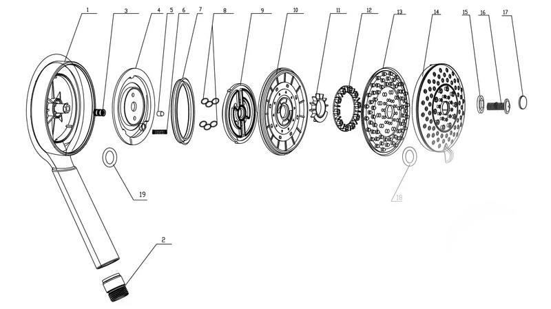 S9780 - Sutton Series Hand Shower