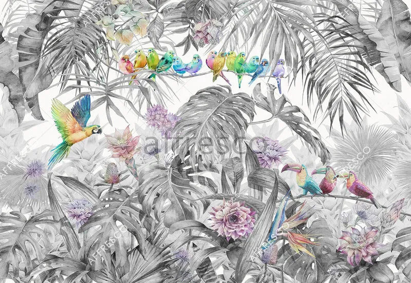 Murals, Frescoes and photo wallpaper. Tropics Art. ID136023