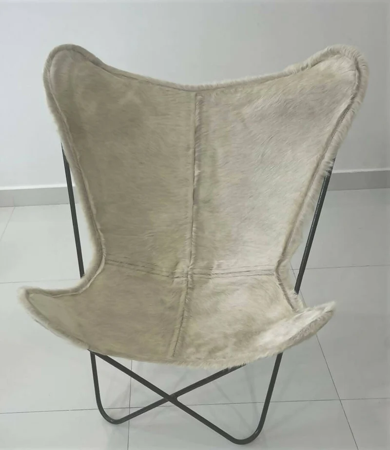 Butterfly chair in Light Champagne