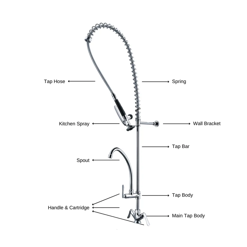 TK101IN - Industrial Kitchen Mixer