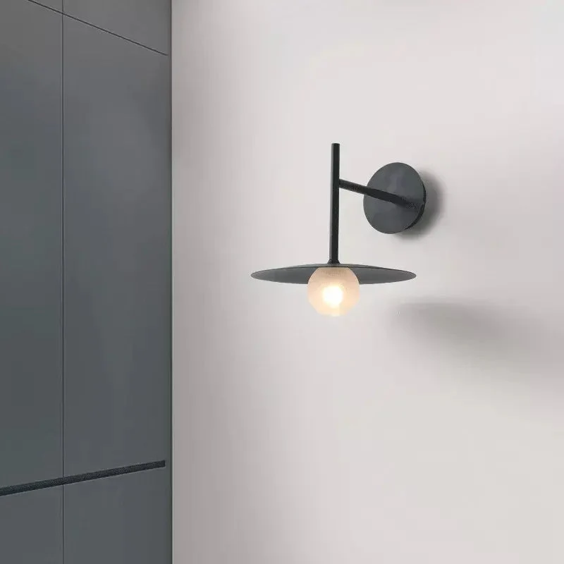 Indoor Nordic Modern Minimalist LED Lighting Living Room Home Decoration Wall Sconce Staircase Aisle Bedroom Bedside Lamps