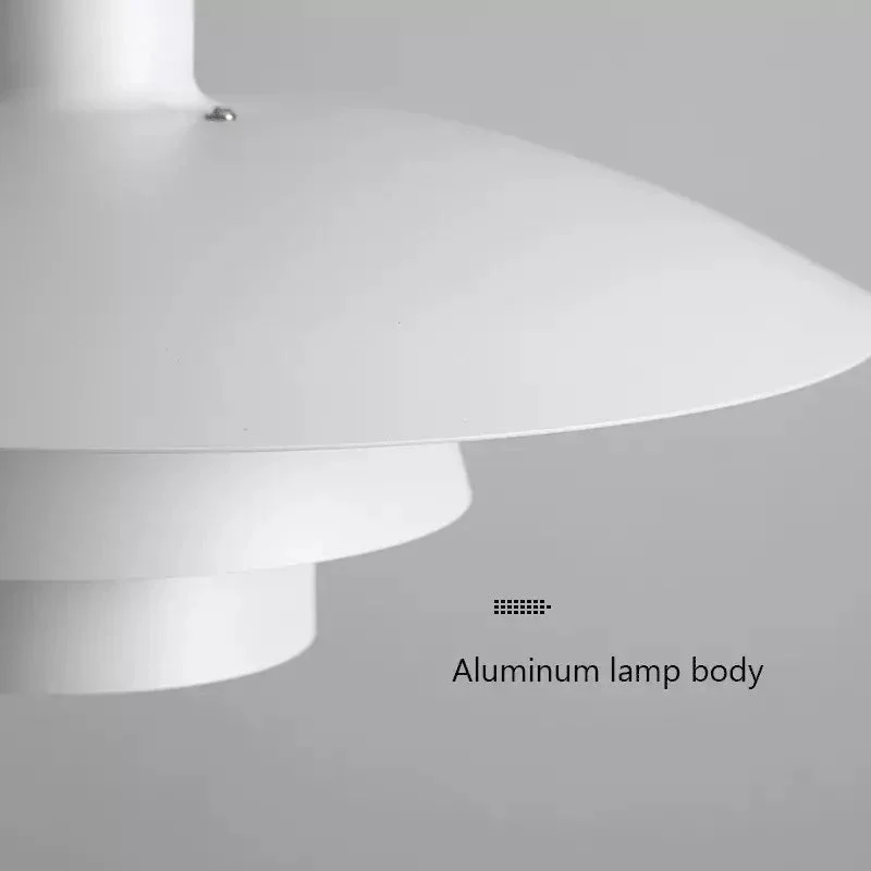 Ph3/4 Restaurant Chandeliers Designer Minimalist Pendant Lights White Bar Cafe Dining Table Bedroom Bedside Hanging Lamp LED