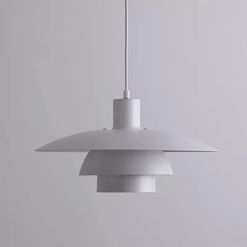 Ph3/4 Restaurant Chandeliers Designer Minimalist Pendant Lights White Bar Cafe Dining Table Bedroom Bedside Hanging Lamp LED