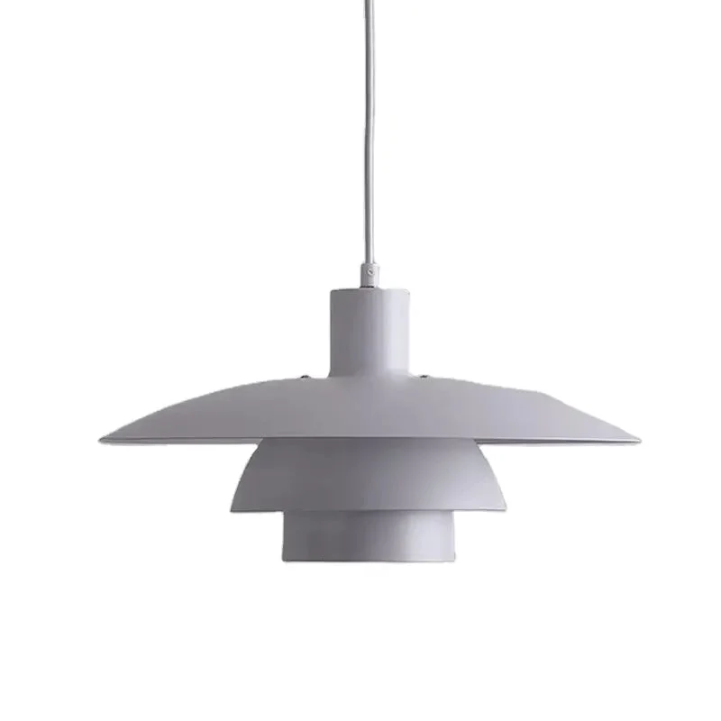 Ph3/4 Restaurant Chandeliers Designer Minimalist Pendant Lights White Bar Cafe Dining Table Bedroom Bedside Hanging Lamp LED