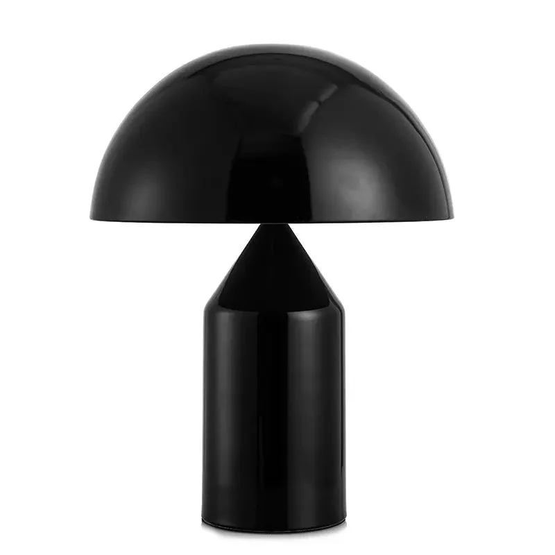 Nordic Post-Modern Metal Creative Decorative Table Lamp Study Bedside Lamp For Reading Room Bedroom Mushroom Hardware Desk Lamp