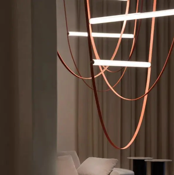 Led creative living room bar chandelier black 2022 Chinese manufacturer Contemporary New Modern