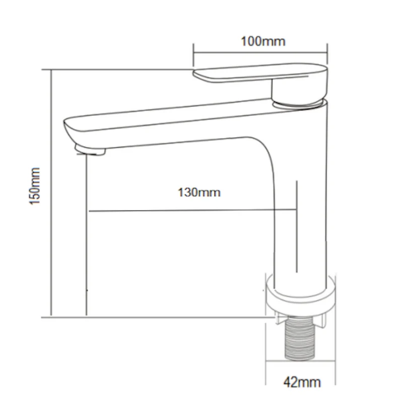 TF23-S - Fabiana Series Basin Cold Tap