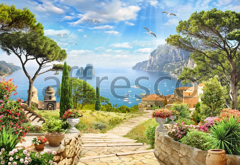 Murals, Frescoes and photo wallpaper. The best landscapes Art. 6445