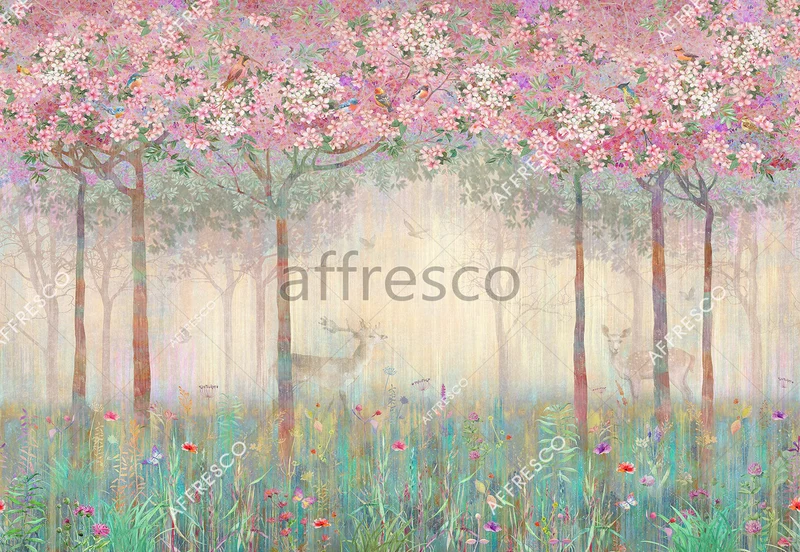 Murals, Frescoes and photo wallpaper. Forest Art. ID135970