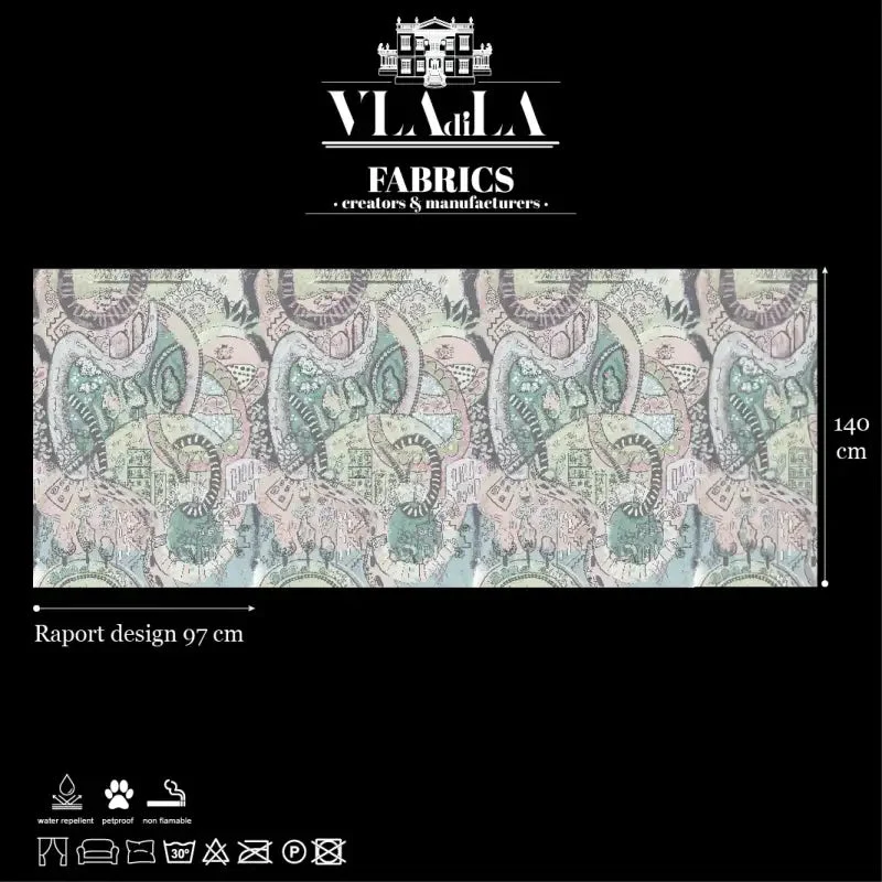 Fabric Energique (Pastel)