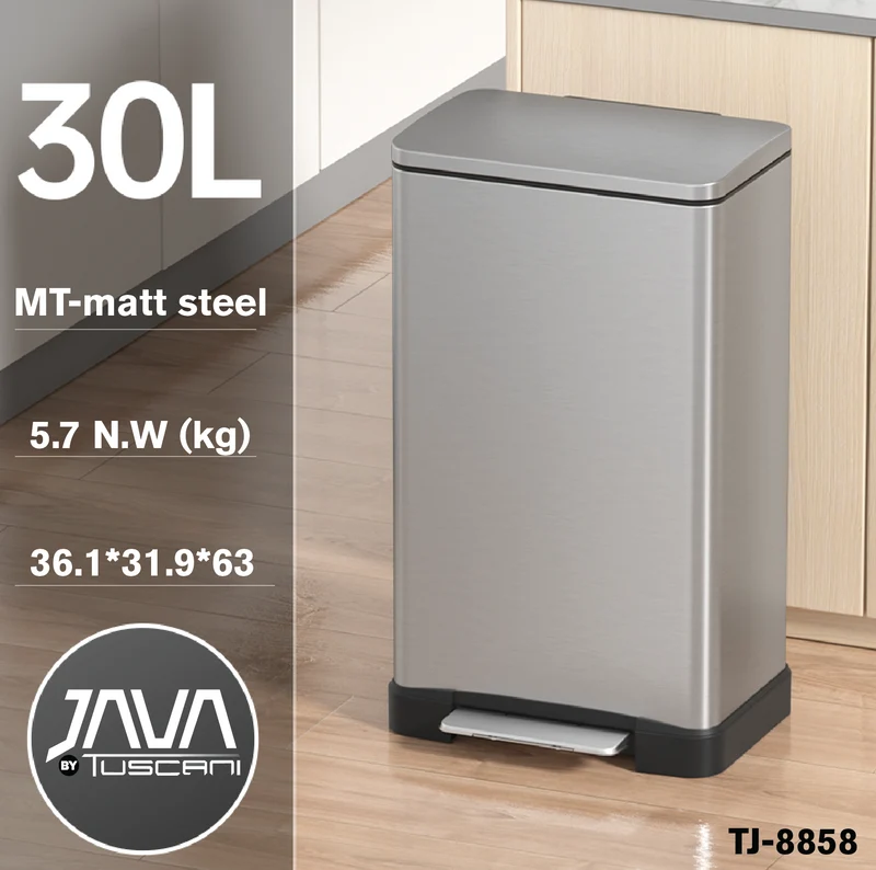 Tuscani JAVA TJ-8858 Pedal Bin
