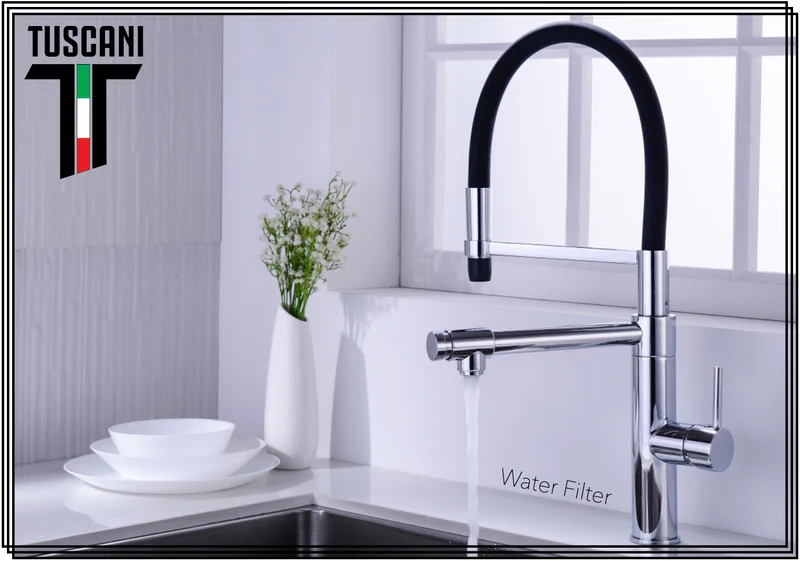 TK110PO - Kitania Series Pull Out Kitchen Mixer