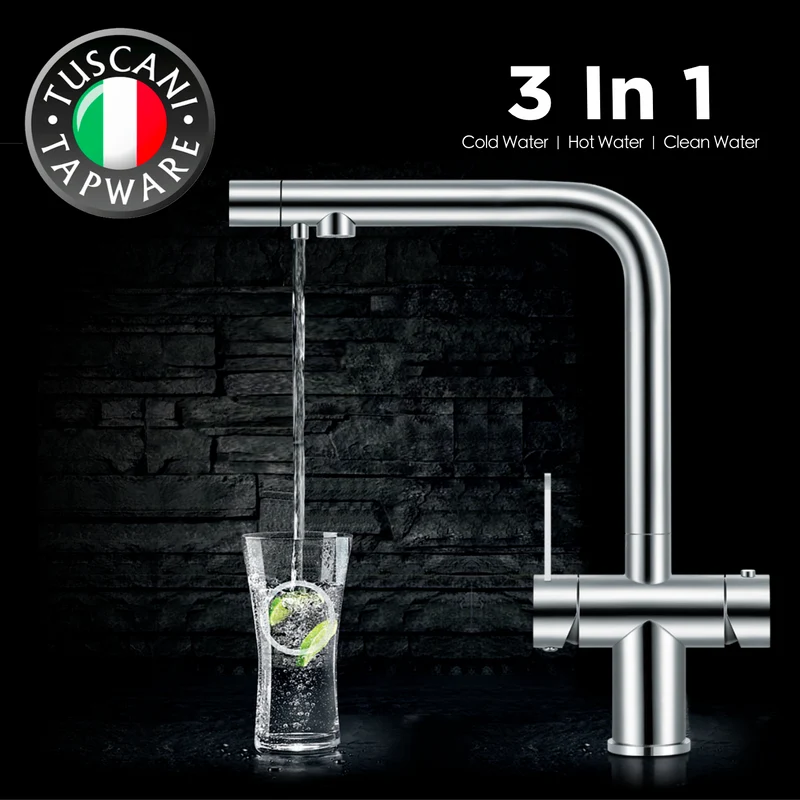 TK115PO-S - Kitania Series Pull Out Kitchen Mixer
