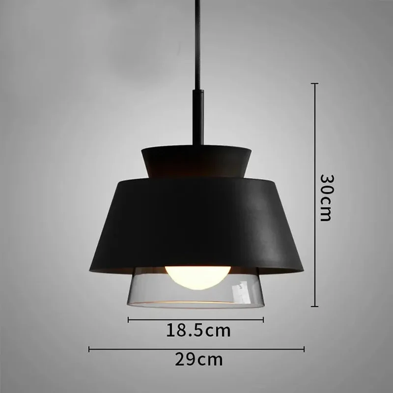 Nordic Macaron hanging pendant lights modern wrought iron colorful Frosted lampshades restaurant cafe aisle bar glass droplight