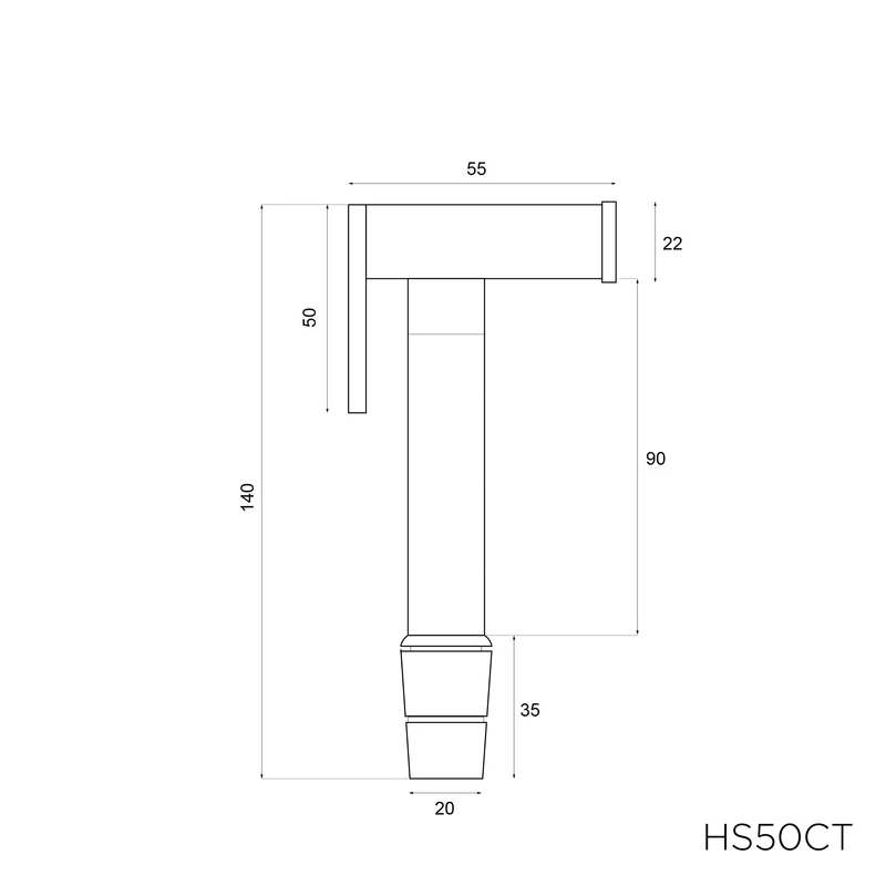 HS50BOT - Haviq Series - Bidet Only