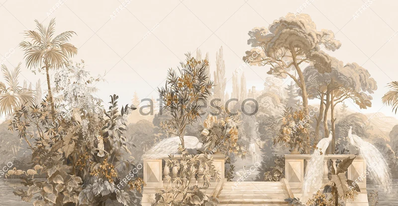 Murals, Frescoes and photo wallpaper. Gardens Art. ID136079