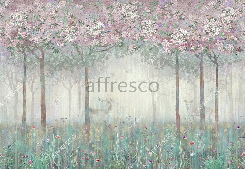 Murals, Frescoes and photo wallpaper. Forest Art. ID135979