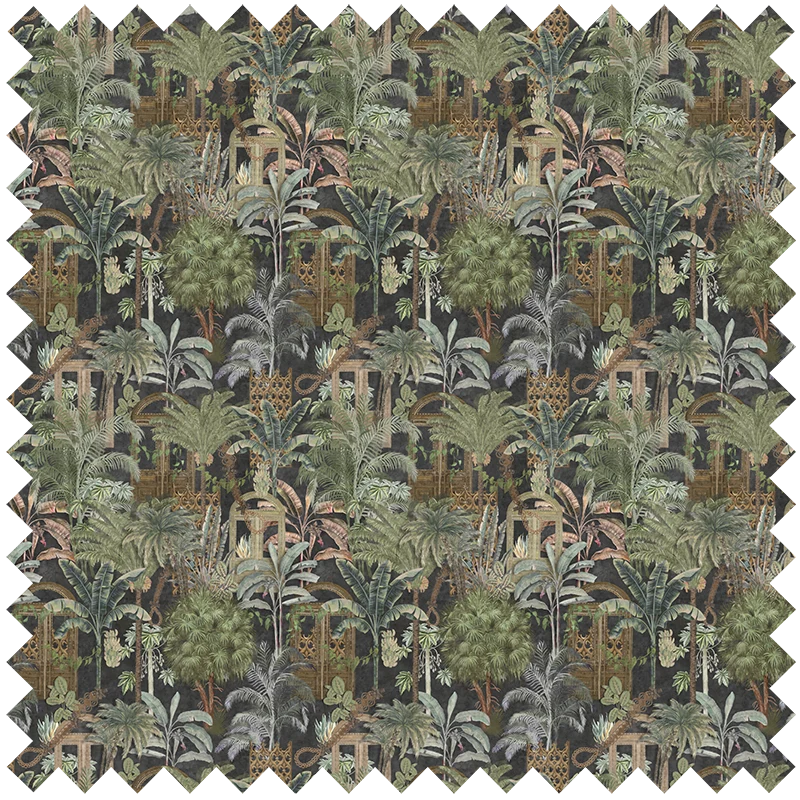 Fabric Jungle District Night