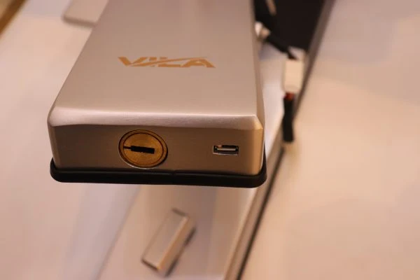 Vila Digital Door Lock,Display screen,Keypad Digital,Biometric Fingerprint,IC Card,Mechanical key Unlock for Apartment Hotel Home Use