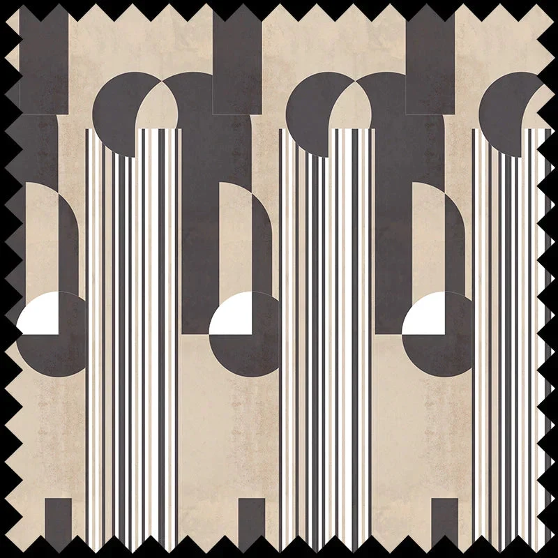 Fabric The Daily Express (brown)