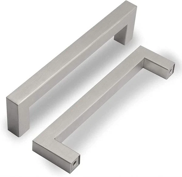 Vila 5907 Cabinet Handles,1 Pec Stainless Steel Square Cabinet Pulls, Drawer Pulls