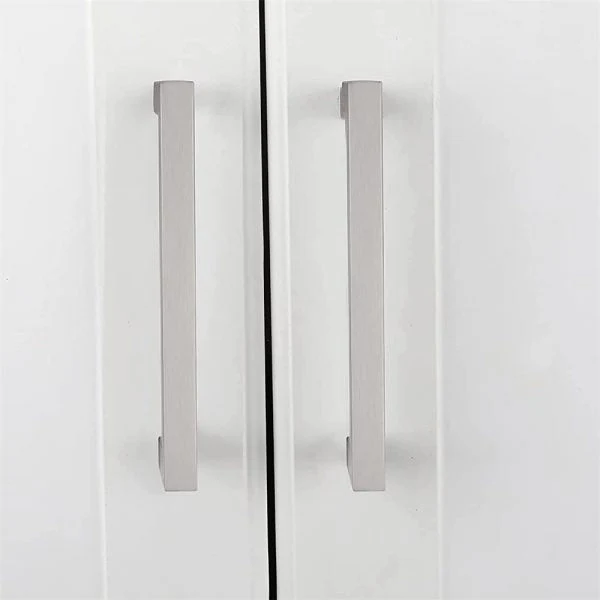 Vila 5907 Cabinet Handles,1 Pec Stainless Steel Square Cabinet Pulls, Drawer Pulls