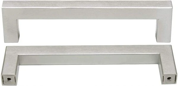Vila 5907 Cabinet Handles,1 Pec Stainless Steel Square Cabinet Pulls, Drawer Pulls