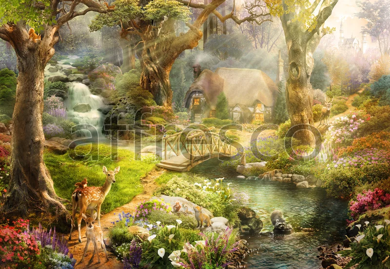 Murals, Frescoes and photo wallpaper. The best landscapes Art. 9721