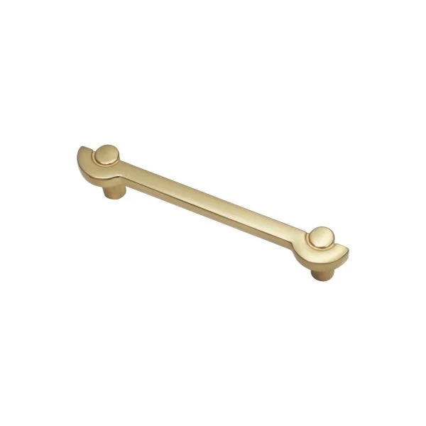 VILA 888 Brushed Gold Cabinet Handles Drawer Pulls Solid Zinc Alloy Furniture Kitchen Cupboard 1-pec