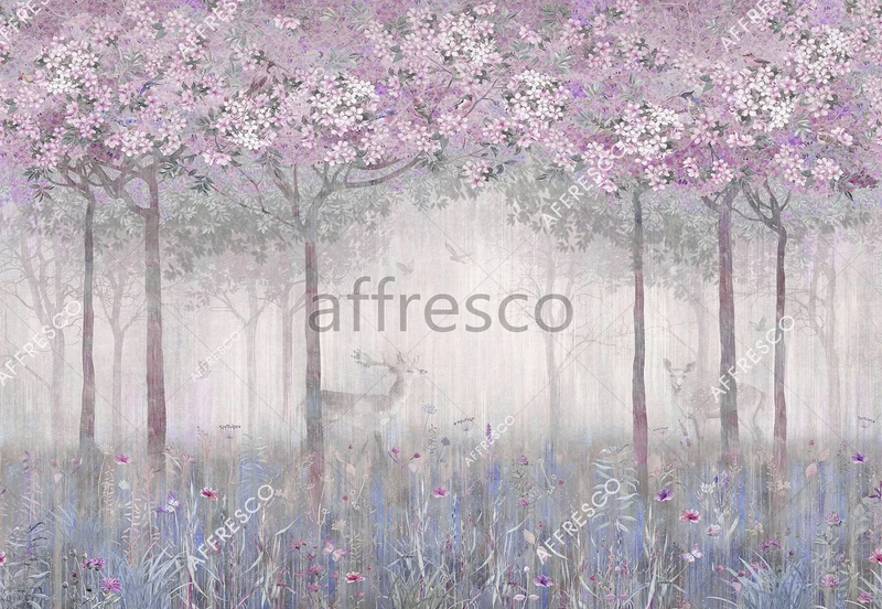 Murals, Frescoes and photo wallpaper. Forest Art. ID135999